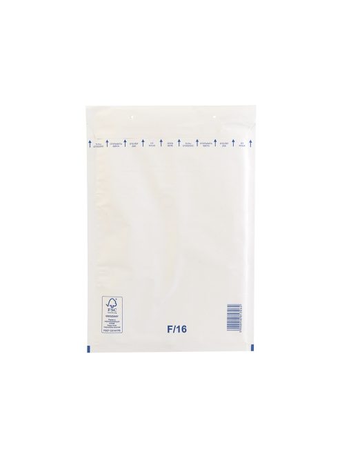 Légpárnás tasak 16/F szilikon külső méret 240x350mm, belső méret 220x340mm, Bluering® fehér