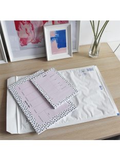   Légpárnás tasak 19/I szilikon külső méret 320x455mm, belső méret 300x445mm, Bluering® fehér