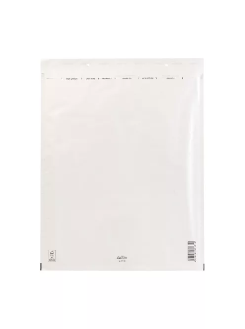 Légpárnás tasak 20/K szilikon külső méret 370x480mm, belső méret 350x470mm, Bluering® fehér