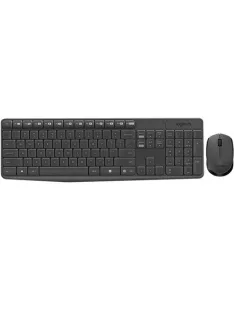   LOGITECH Egér- és billentyűzet készlet, vezeték nélküli, USB, HUN, LOGITECH "MK235"