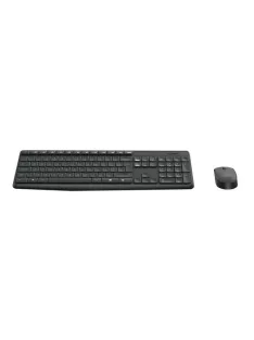   LOGITECH Egér- és billentyűzet készlet, vezeték nélküli, USB, HUN, LOGITECH "MK235"