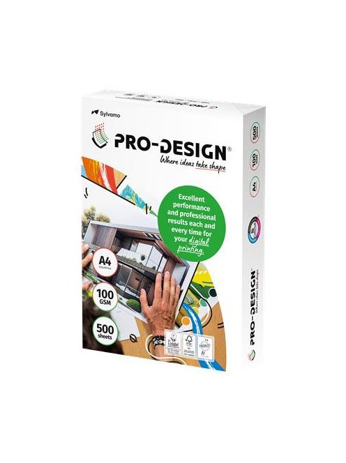 PRO-DESIGN Másolópapír, digitális, A4, 100 g, PRO-DESIGN