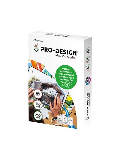 PRO-DESIGN Másolópapír, digitális, A4, 160 g, PRO-DESIGN