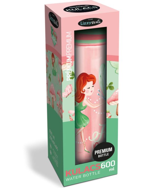 Fairy Ballerina kulacs, 600 ml, prémium, Dance