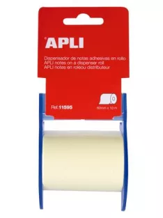 APLI Öntapadó jegyzetpapír tekercsben, APLI, 60 mm x 10 m