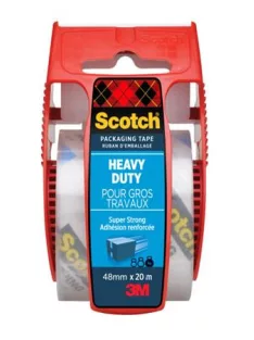   3M SCOTCH Csomagolószalag, adagolón, 48 mm x 20 m, 3M SCOTCH, átlátszó