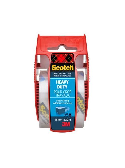 3M SCOTCH Csomagolószalag, adagolón, 48 mm x 20 m, 3M SCOTCH, átlátszó