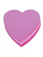 3M POSTIT Öntapadó jegyzettömb, szív, 225 lap, 3M POSTIT