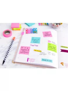   3M POSTIT Öntapadó jegyzettömb, 76x76 mm, 450 lap, 3M POSTIT, lollipop pink