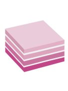 3M POSTIT Öntapadó jegyzettömb, 76x76 mm, 450 lap, 3M POSTIT, aquarell pink