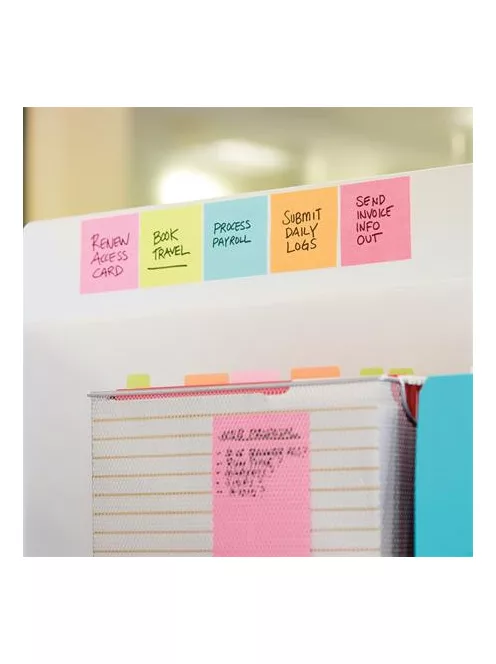 3M POSTIT Öntapadó jegyzettömb, 76x76 mm, 450 lap, 3M POSTIT, aquarell pink