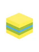 3M POSTIT Öntapadó jegyzettömb, 51x51 mm, 400 lap, 3M POSTIT, lime