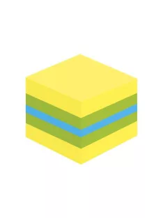   3M POSTIT Öntapadó jegyzettömb, 51x51 mm, 400 lap, 3M POSTIT, lime