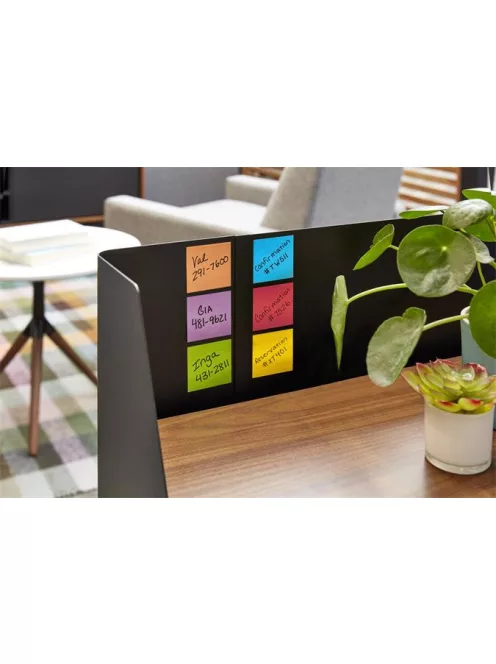 3M POSTIT Öntapadó jegyzettömb, 48x48 mm, 12x90 lap, 3M POSTIT "Super Sticky Playful", vegyes színek