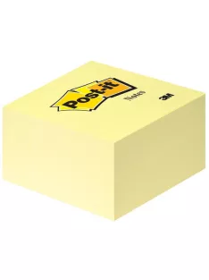   3M POSTIT Öntapadó jegyzettömb, 76x76 mm, 450 lap, 3M POSTIT, sárga