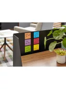 3M POSTIT Öntapadó jegyzettömb, 76x76 mm, 12x90 lap, 3M POSTIT "Super Sticky", ultra sárga