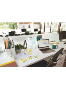   3M POSTIT Öntapadó jegyzettömb, 51x76 mm, 12x100 lap, 3M POSTIT, kanári sárga