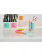 3M POSTIT Öntapadó jegyzettömb, 76x76 mm, 450 lap, 3M POSTIT, vegyes színek