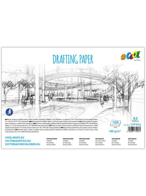 COOL BY VICTORIA Műszaki rajzlap, A3, COOL BY VICTORIA