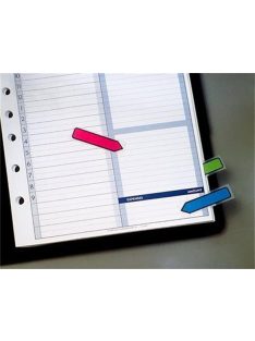   3M POSTIT Jelölőcímke, műanyag, 4x24 lap, 11,9x43,2 mm, nyíl, 3M POSTIT, vegyes