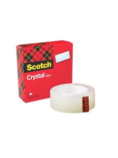   3M SCOTCH Ragasztószalag, 19 mm x 33 m, 3M SCOTCH "Crystal"