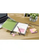 3M POSTIT Öntapadó jegyzettömb, 76x76 mm, 6x100 lap, környezetbarát, 3M POSTIT "Nature", vegyes pasztell színek