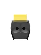 3M POSTIT Jegyzettömb adagoló, "Z", 3M POSTIT "Bagoly", fekete