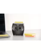 3M POSTIT Jegyzettömb adagoló, "Z", 3M POSTIT "Bagoly", fekete