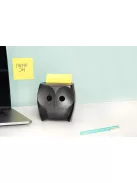 3M POSTIT Jegyzettömb adagoló, "Z", 3M POSTIT "Bagoly", fekete