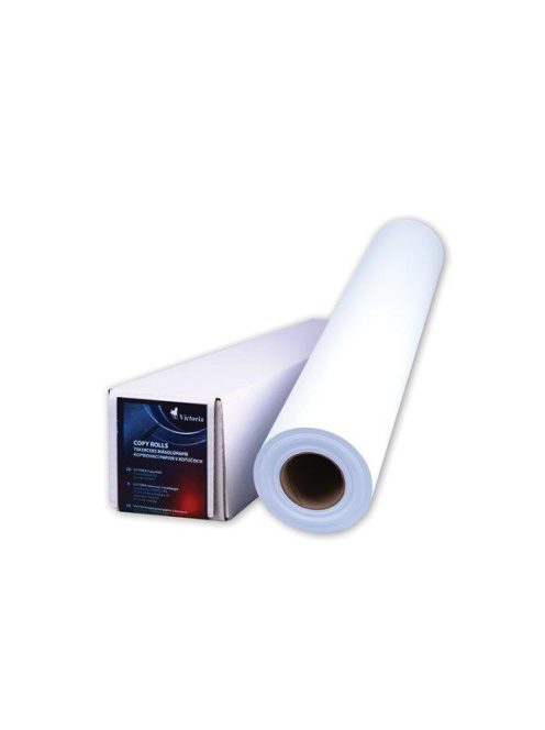 VICTORIA PAPER Másolópapír, tekercses, A1, 594 mm x 50 m x 50 mm, 80 g, VICTORIA PAPER