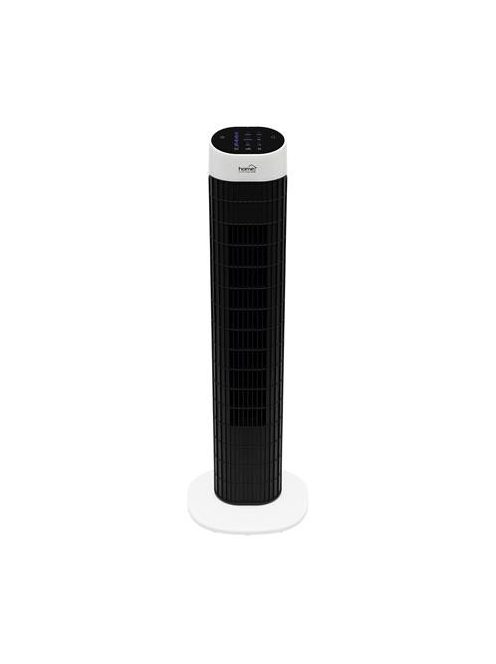 HOME Oszlopventilátor, távirányítóval, 79 cm, 45 W, HOME, fekete