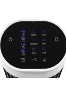 HOME Oszlopventilátor, távirányítóval, 79 cm, 45 W, HOME, fekete