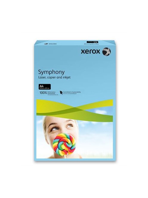 XEROX Másolópapír, színes, A4, 80 g, XEROX "Symphony", sötétkék (intenzív)