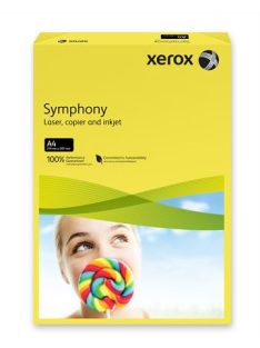   XEROX Másolópapír, színes, A4, 160 g, XEROX "Symphony", sötétsárga (intenzív)