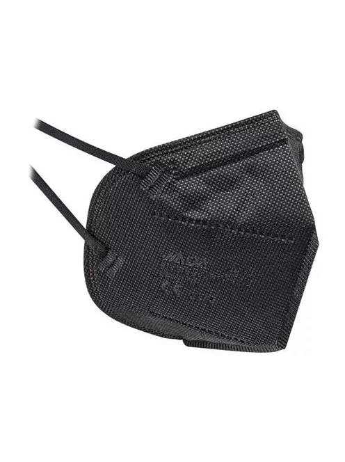 Maszk, FFP2, 5 rétegű, 20 db, fekete