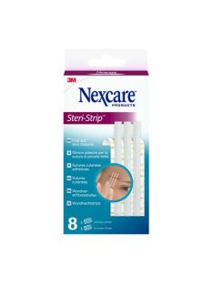   3M Sebzáró csík, vegyes méret, 8db, 3M "Nexcare SteriStrip"