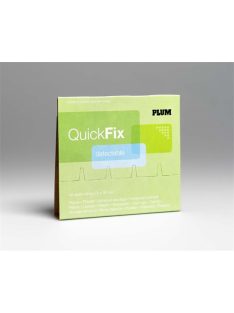   PLUM Sebtapasz utántöltő "Quick Fix", 45 darabos, kék, fémszálas, PLUM