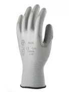 Szerelőkesztyű, tenyéren mártott 10-es méret, szürke