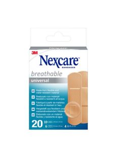   3M Sebtapasz, vízálló, általános, vegyes méret, 20 db, 3M "Nexcare Universal"