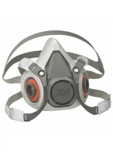 3M Porálarc, ikerszűrős félálarc, 3M "6000"