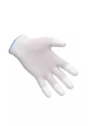 Védőkesztyű, PU ujjvégmártott, L