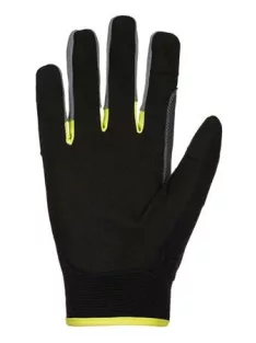   Védőkesztyű, szintetikus bőr, általános használatra, XXL méret, fekete