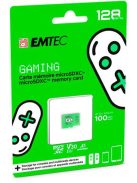 EMTEC Memóriakártya, microSD, 128GB, UHS-I/U3/V30/A1, EMTEC "Gaming"