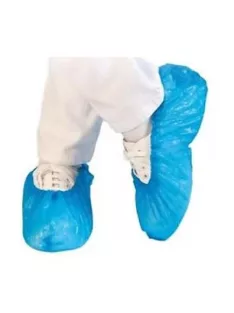 Cipővédő, nylon, kék