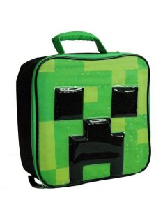   Minecraft uzsonnás táska, hűtőtáska, 23x23x9cm, Creeper, Astra