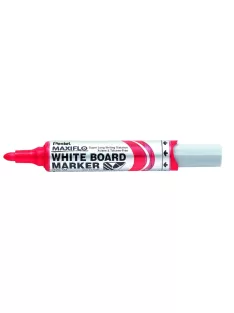 Táblamarker 2,5mm, kerek hegyű, Pentel Maxiflo piros