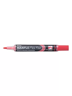   Táblamarker 1-5mm, hajlékony hegyű Pentel Maxiflo Flex Feel piros