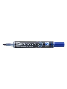   Táblamarker 1-5mm, hajlékony hegyű Pentel Maxiflo Flex Feel kék