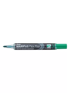   Táblamarker 1-5mm, hajlékony hegyű Pentel Maxiflo Flex Feel zöld