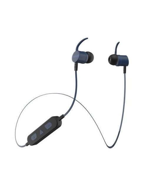 MAXELL Fülhallgató, vezeték nélküli, Bluetooth 5.1, mikrofonnal, MAXELL "Solid", kék